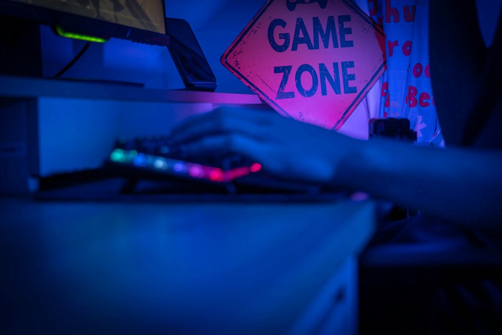 gamer setup